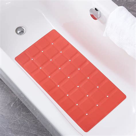 bath mat without suction|shower mat for reglazed tub.